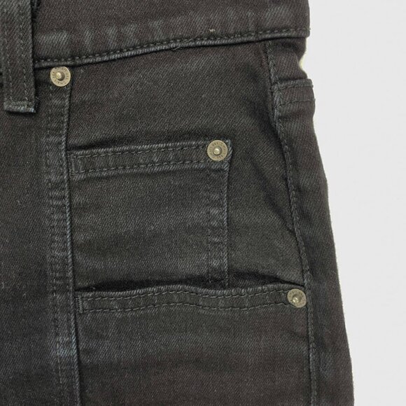 REFORMATION Misa High Waist Skinny Black Preppy Moto Alt Stretch Jeans sz 26 - Picture 5 of 7